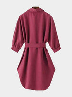 OEM ODM Navy Red Floral Dress