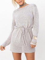 OEM Ladies Grey Mini Dresses