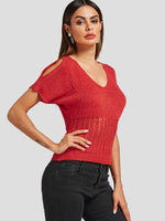 OEM Ladies Red T-Shirts