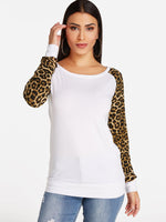 OEM Ladies Leopard T-Shirts