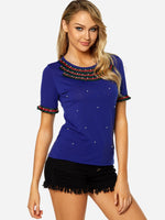 ODM Ladies Short Sleeve T-Shirts