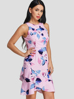 OEM Ladies Floral Floral Dresses