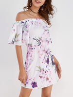 ODM Short White Dress With Pearls