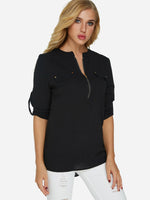 OEM Ladies Black Blouses