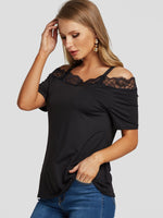OEM Ladies Black T-Shirts