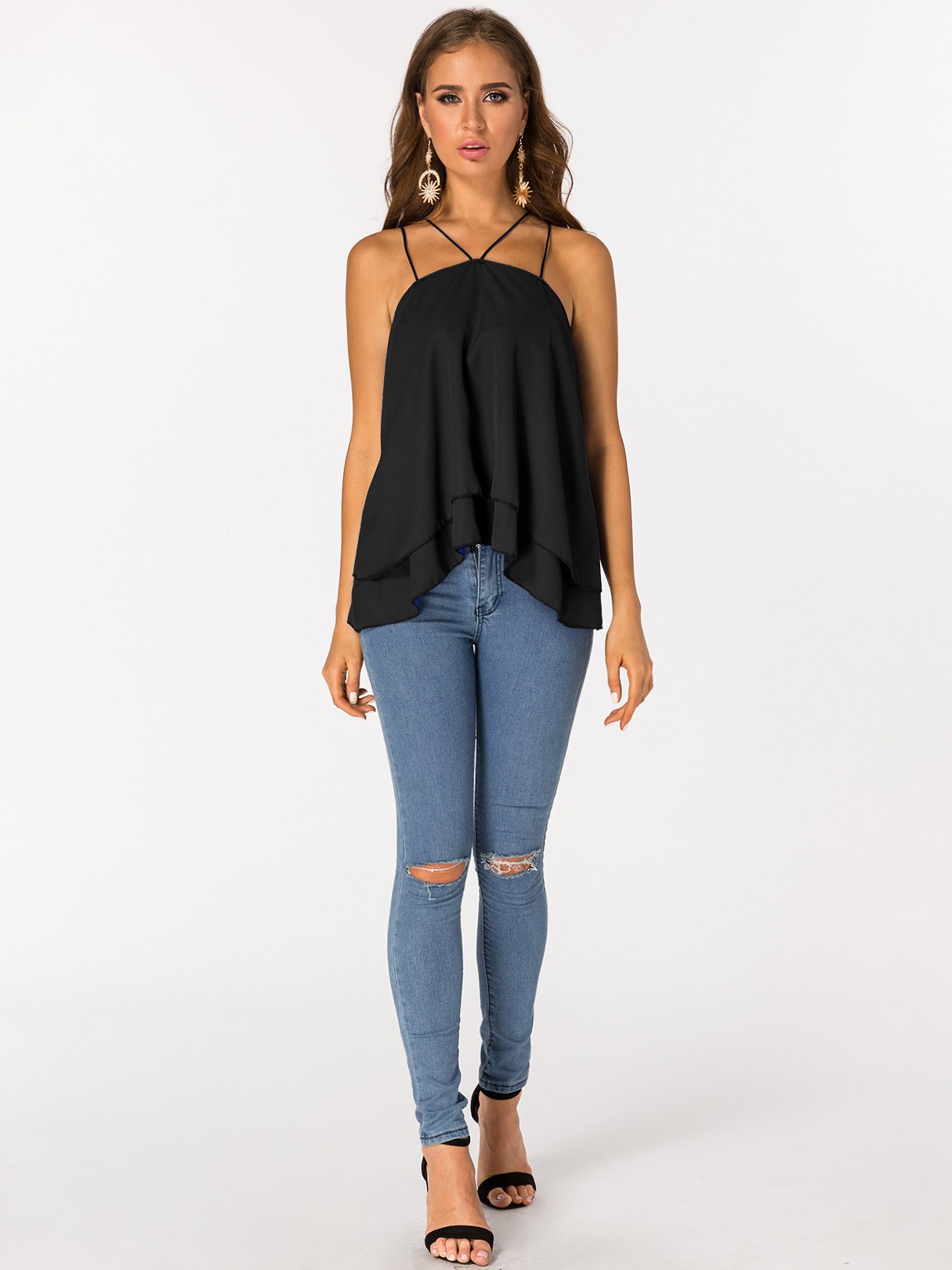 OEM ODM Womens Sleeveless Camis