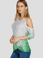 OEM Ladies Green T-Shirts