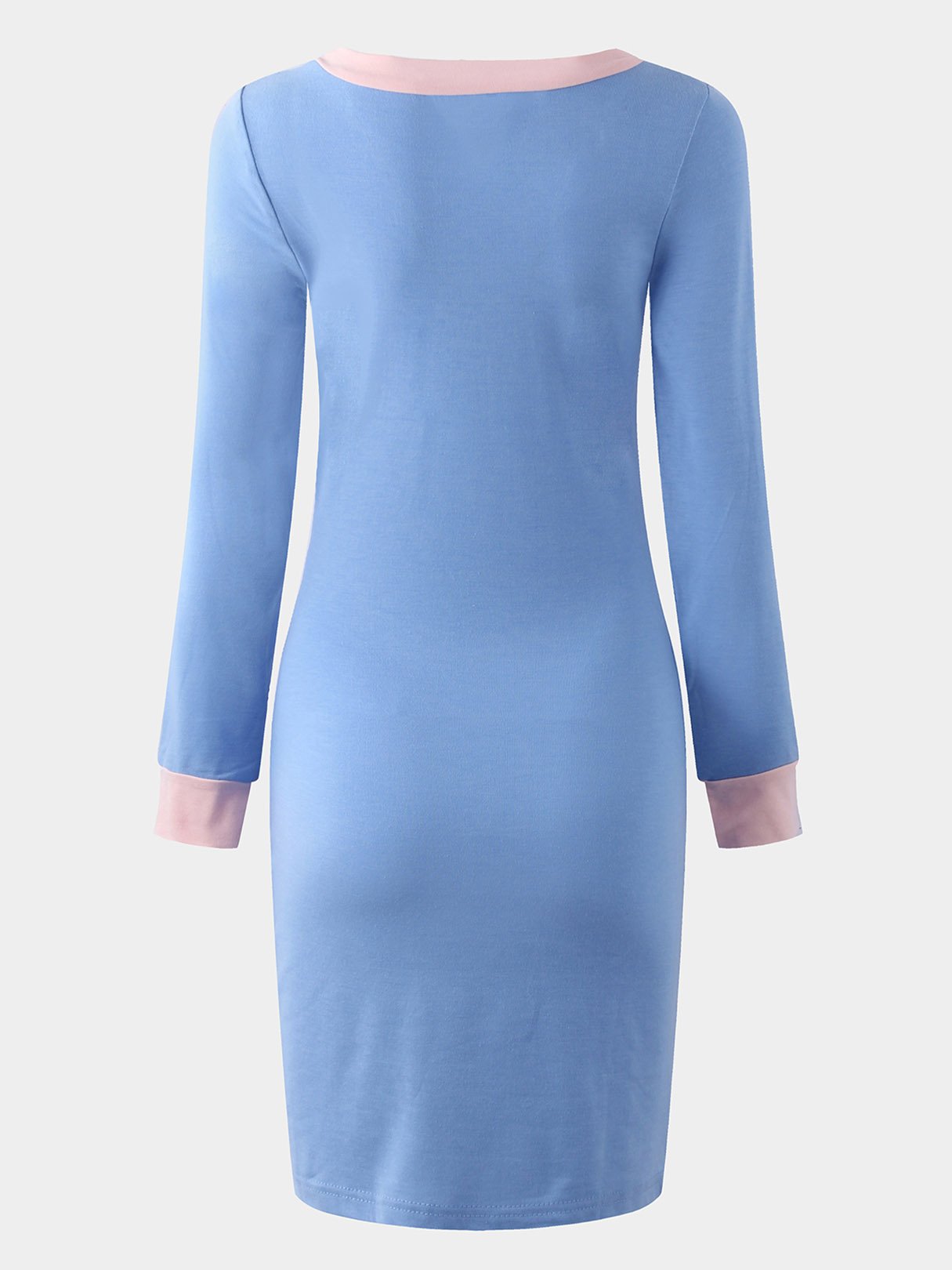 OEM Ladies Blue Casual Dresses