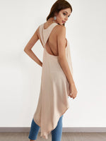NEW FEELING Womens Khaki Camis