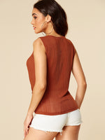 ODM Ladies Sleeveless Tank Top