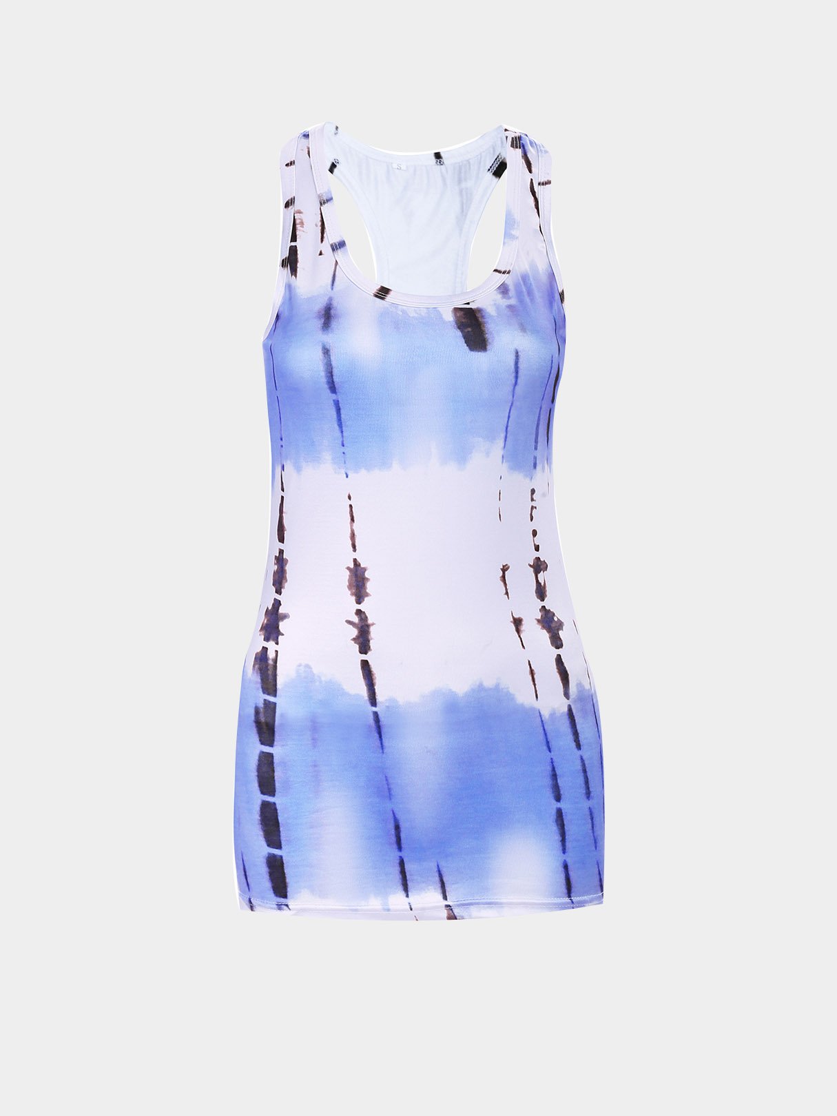 Wholesale Dye Printing Scoop Neck Tank Top