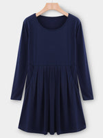 ODM Ladies Long Sleeve Casual Dresses