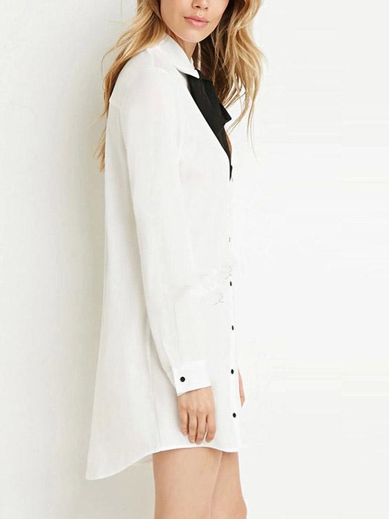 OEM Ladies White Casual Dresses