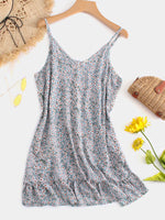 OEM ODM Womens Grey Floral Dresses