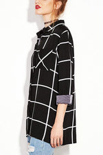 OEM Ladies Black Blouses