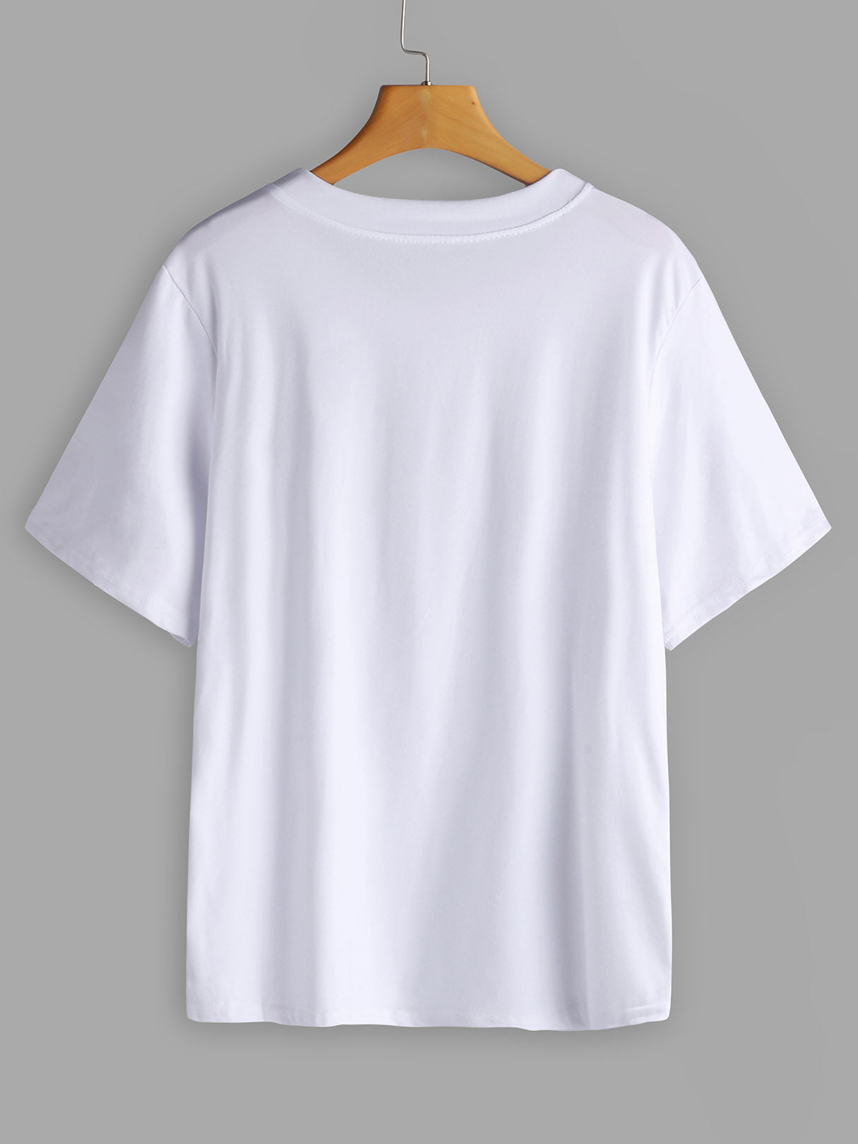 NEW FEELING Womens White Plus Size Tops