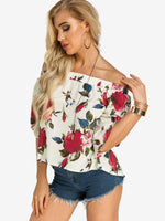Custom Ladies Off The Shoulder Blouses