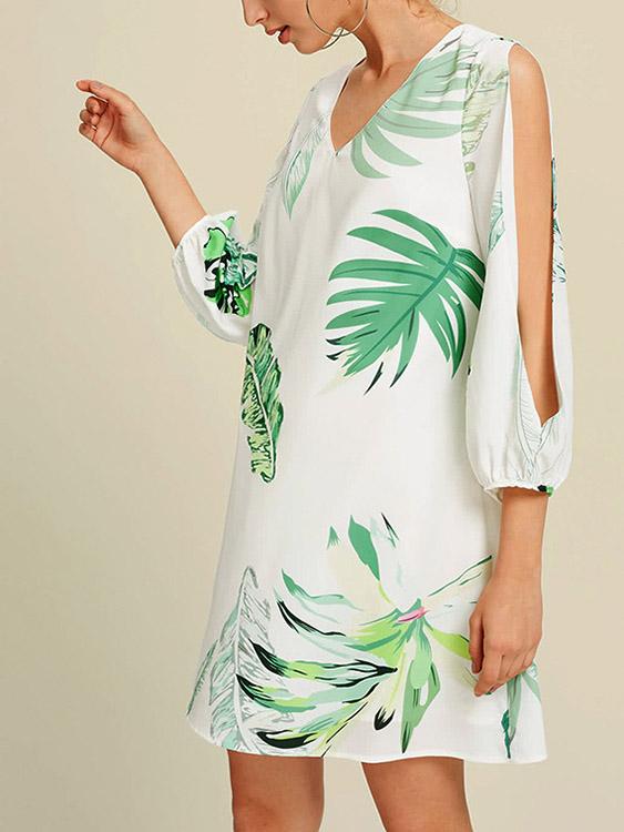 ODM Ladies 3/4 Sleeve Dresses