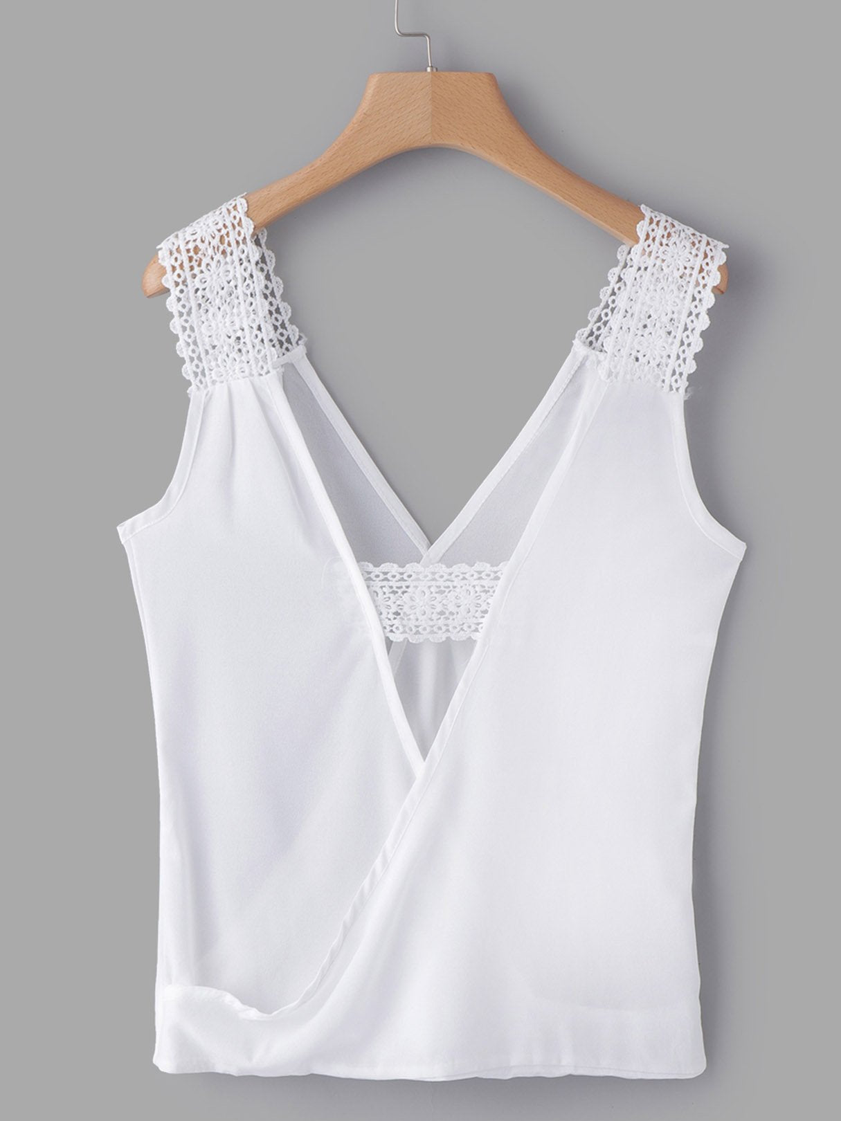 NEW FEELING Womens White Blouses