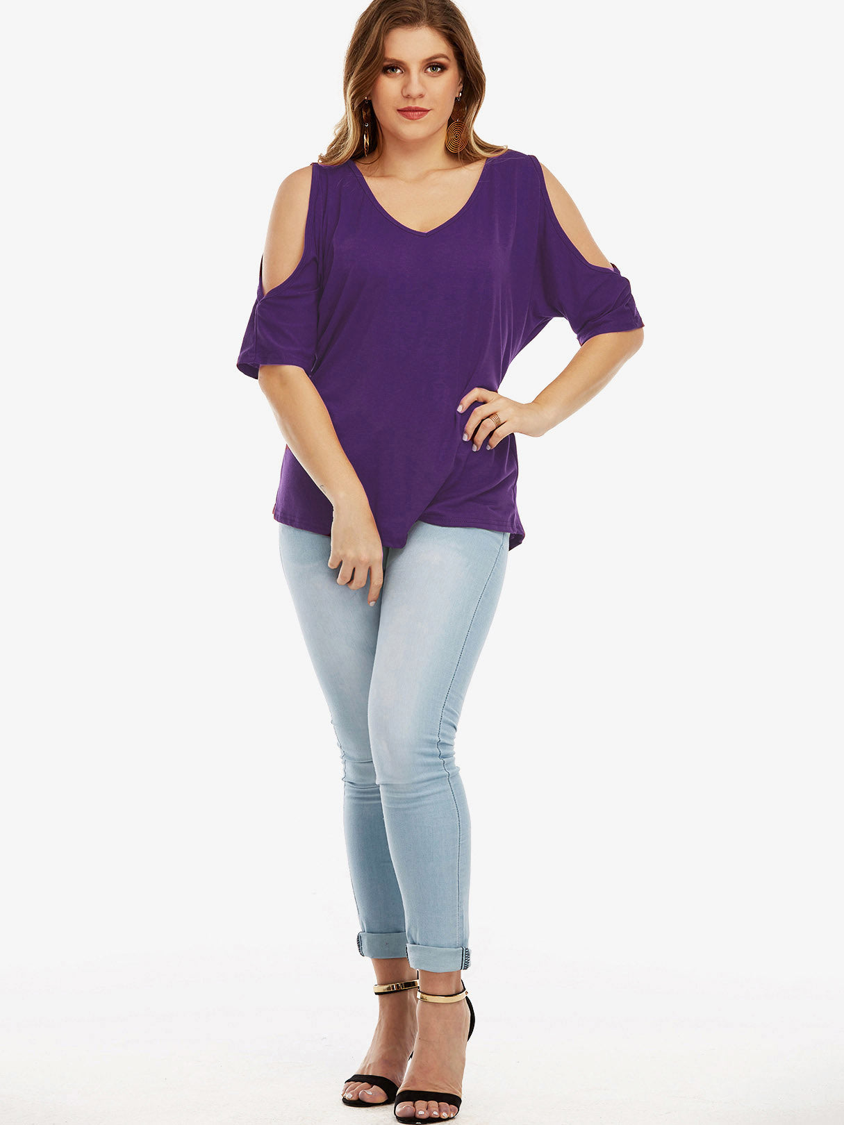 OEM ODM Womens Burgundy Plus Size Tops
