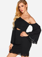 OEM Ladies Black Sexy Dresses