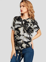 OEM Ladies Black T-Shirts