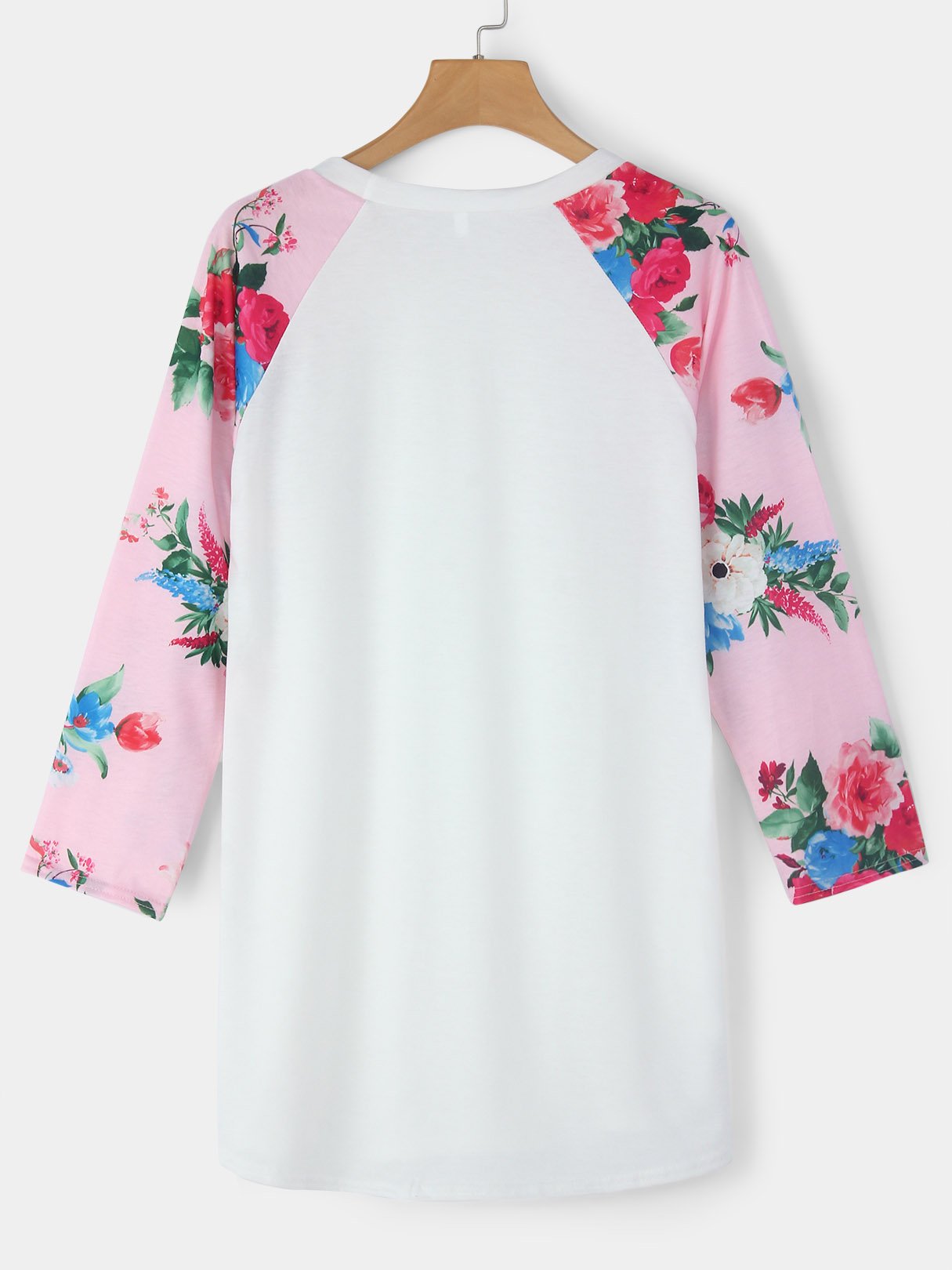 NEW FEELING Womens White T-Shirts