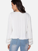 ODM Ladies Long Sleeve Blouses