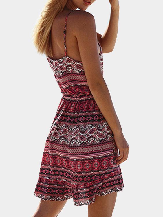 NEW FEELING Womens Floral Floral Dresses