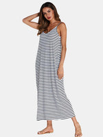Custom Ladies V-Neck Maxi Dresses