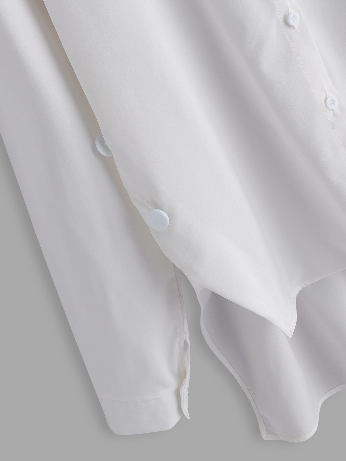 OEM Ladies White Plus Size Tops