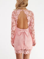 OEM ODM Womens Pink Sexy Dresses