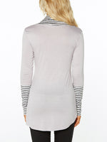 NEW FEELING Womens Grey T-Shirts