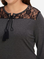 ODM Ladies Long Sleeve Plus Size Tops