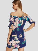 ODM Ladies Half Sleeve Dress