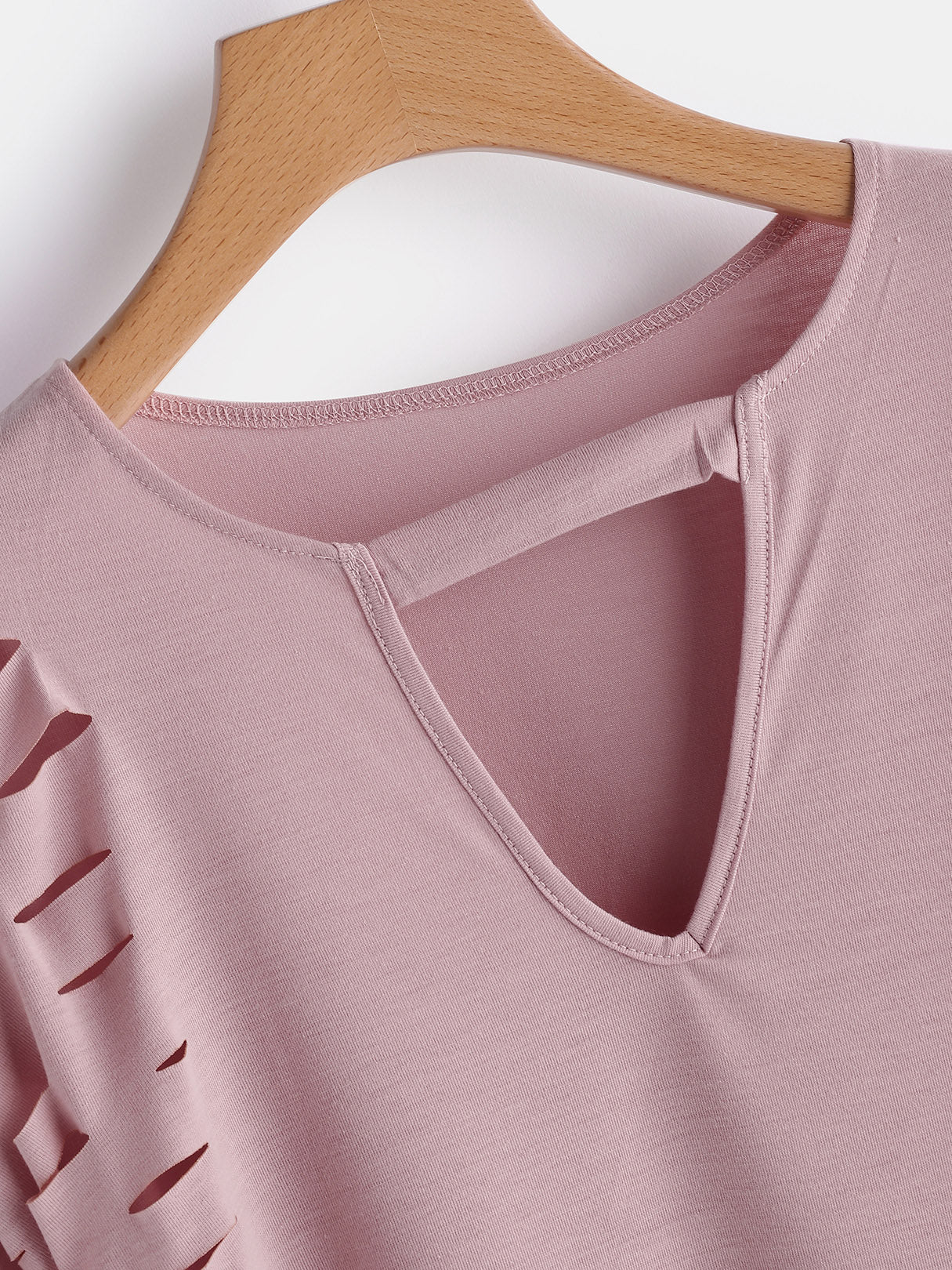 OEM Ladies Pink Plus Size Tops