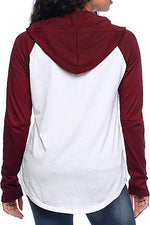 NEW FEELING Womens Burgundy T-Shirts