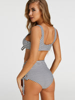 NEW FEELING Womens Striped Bikinis