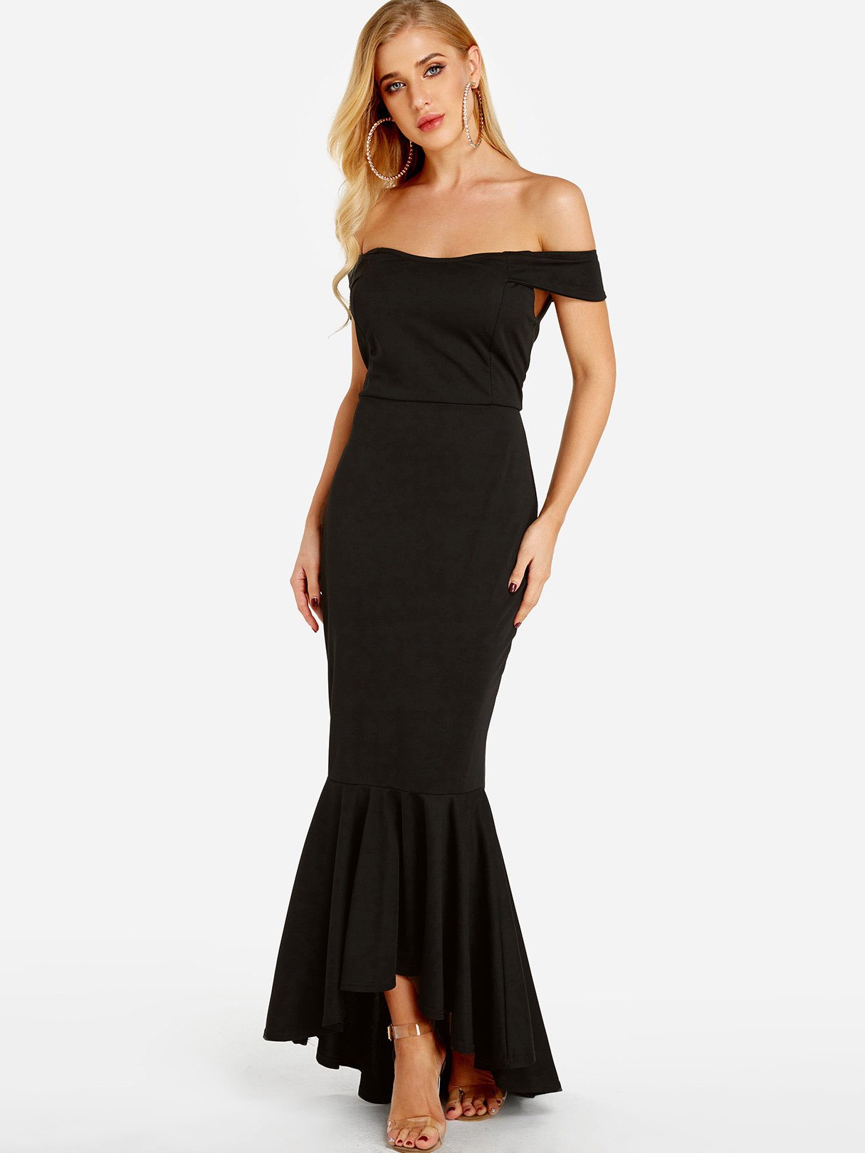 ODM Ladies Short Sleeve Maxi Dresses