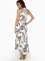 NEW FEELING Womens White Maxi Dresses