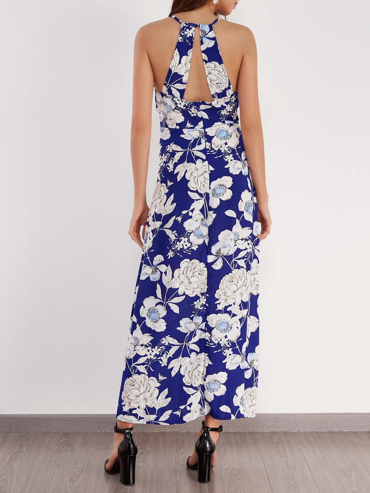 NEW FEELING Womens Floral Maxi Dresses