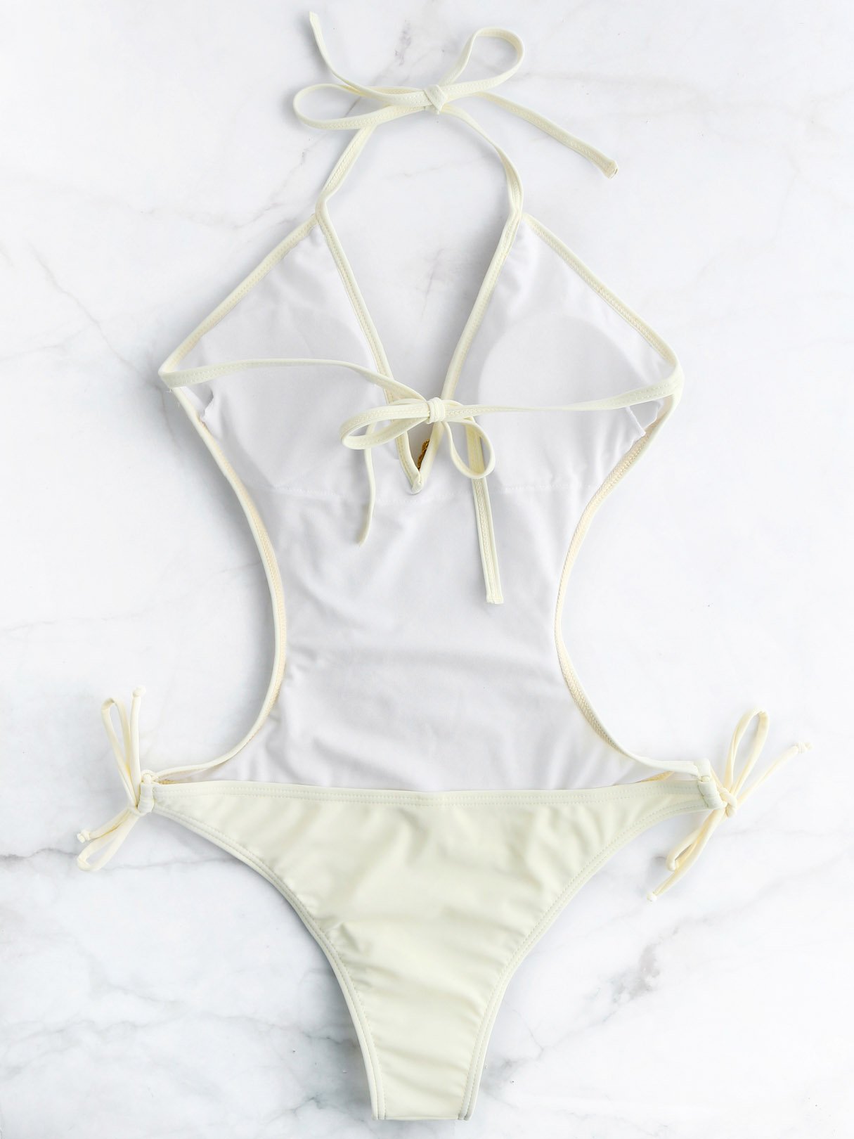 NEW FEELING Womens Beige One-Pieces
