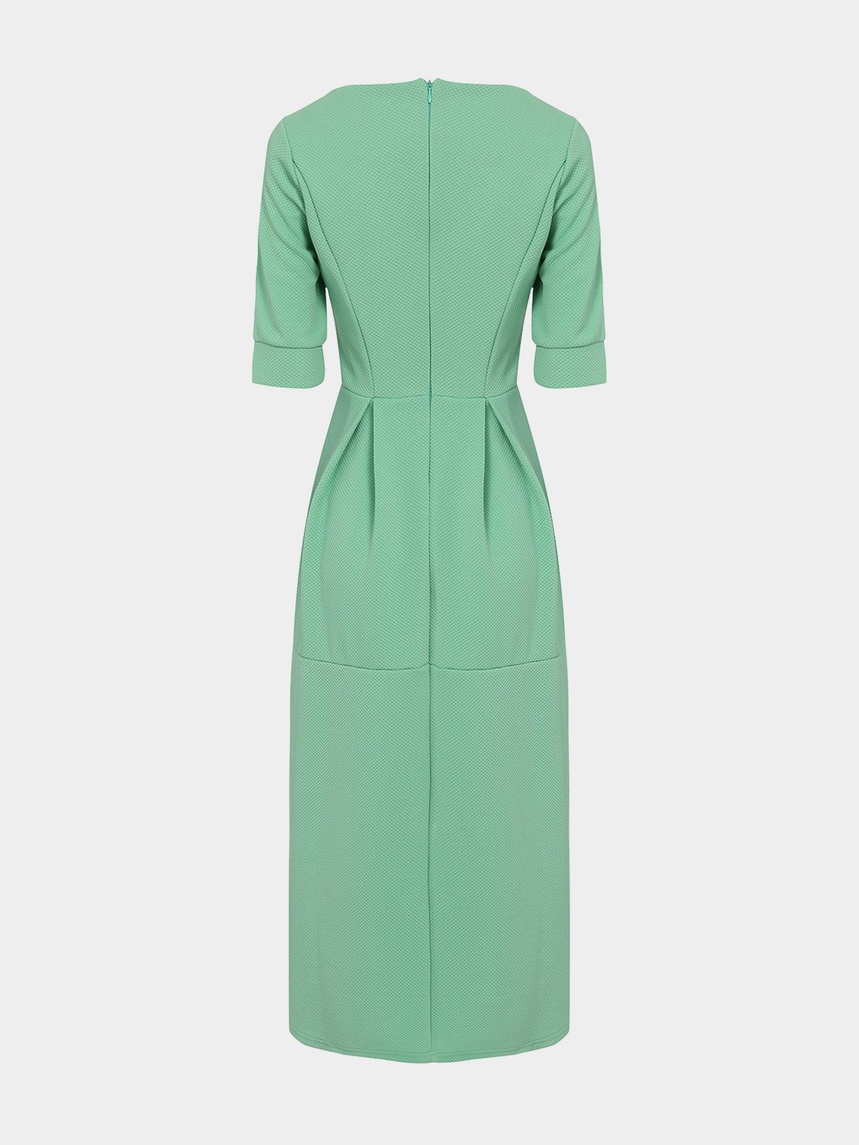 NEW FEELING Womens Green Casual Dresses