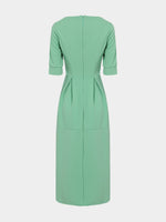 NEW FEELING Womens Green Casual Dresses