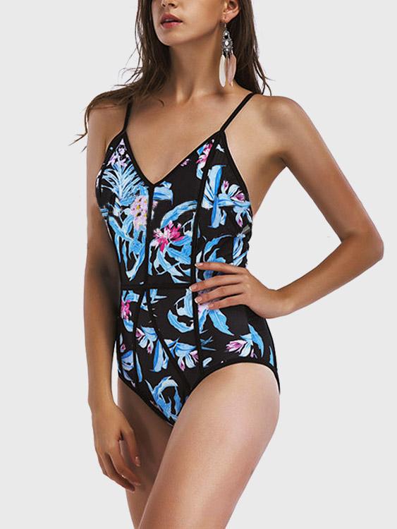 ODM Ladies Sleeveless One-Pieces Swimsuits