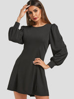 OEM Ladies Black Casual Dresses