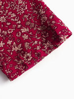 Custom Womens Floral Print Casual Dress