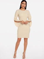 OEM ODM Womens Long Sleeve Casual Dresses