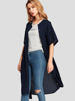 OEM Ladies Navy Midi Dresses