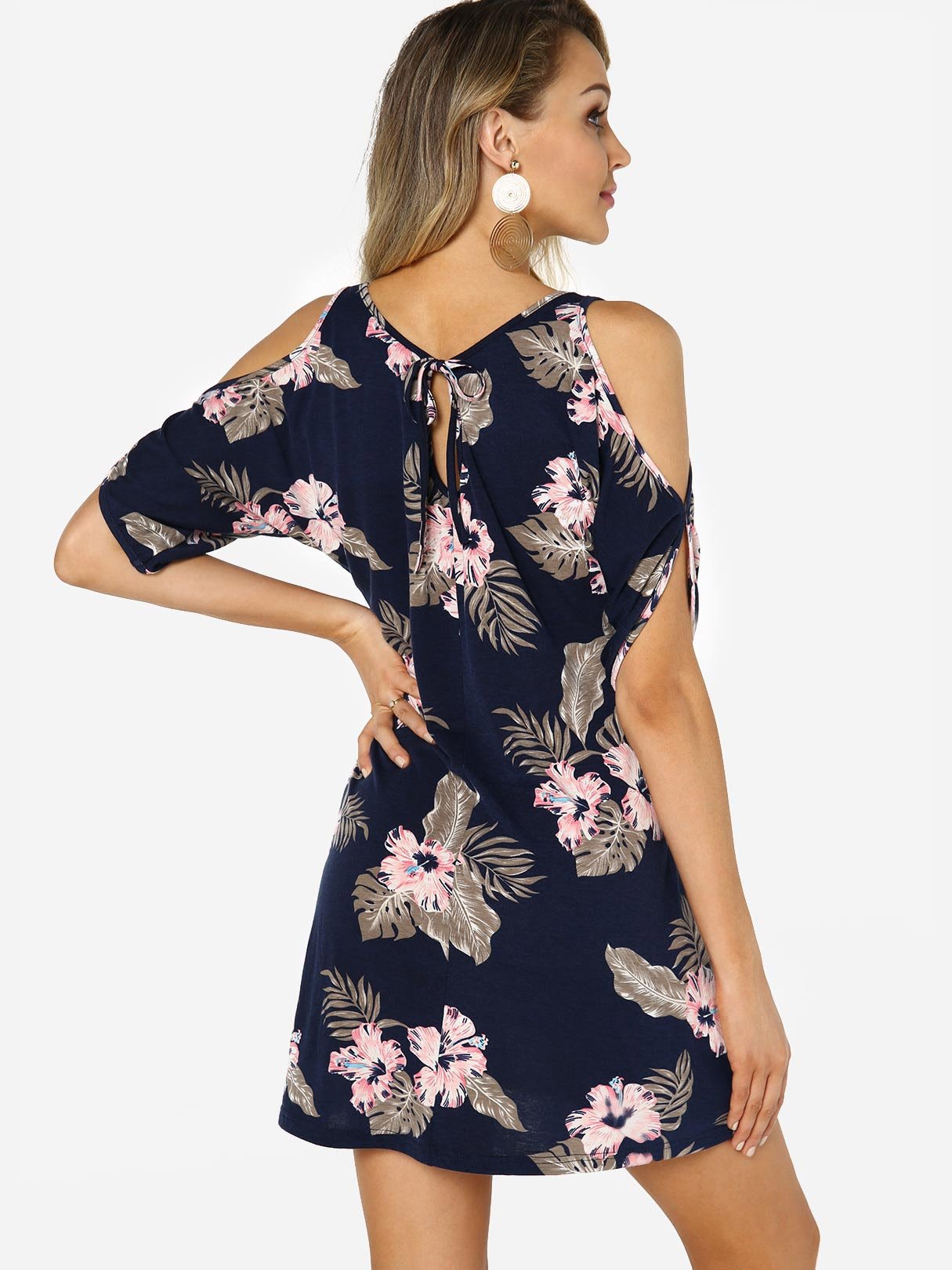 NEW FEELING Womens Navy Mini Dresses